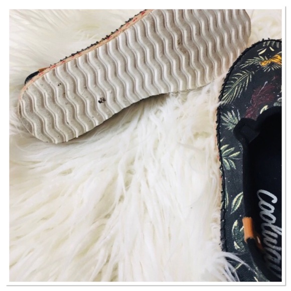 Coolway Espadrilles Shoes Tropical Leaf Print 8.5 - Picture 6 of 8